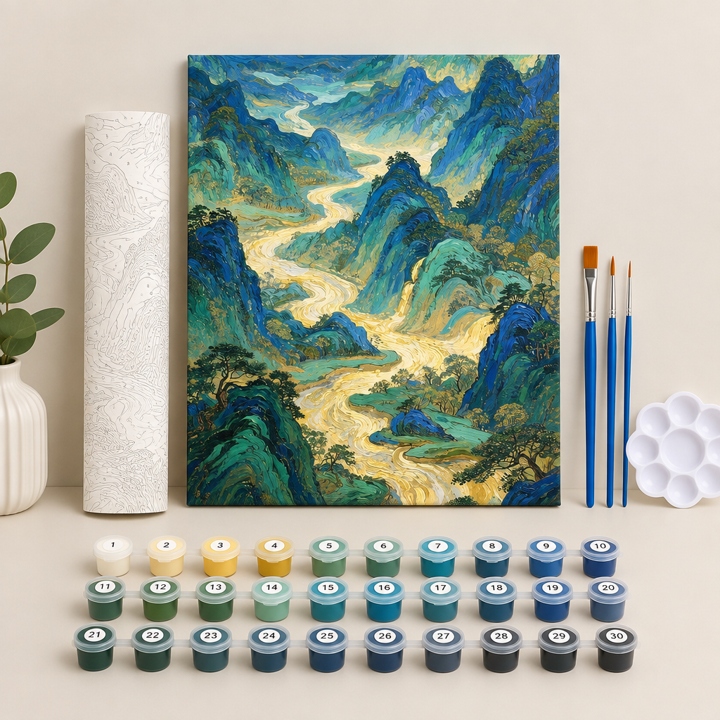 Paint Your Own Canvas Wall Art Kit