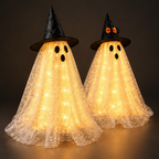 Light-Up Halloween Ghost Decorations detail