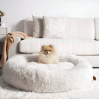 Large Plush Dog Bed