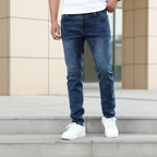 Men's Casual Denim Jeans Pockets | Fit