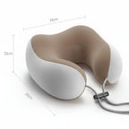 Neck Massage Pillow Rechargeable Heated U-Shaped Traction