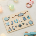 Personalized Puzzle Educational Toy Toddlers Name Puzzle