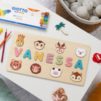Personalized Puzzle Educational Toy Toddlers Name Puzzle