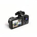 Wide Angle Dash Cam Dual Camera Motion Detection Features
