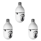 Wireless Security Camera Lightbulb Indoor Outdoor Use