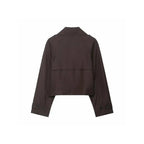 Women's Cropped Trench Coat Short | Outerwear