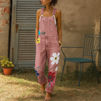 Women's Floral Jumpsuit Casual | Fashionable Wear